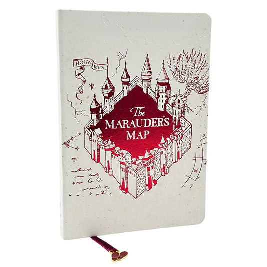 Harry Potter: Marauder's Map Journal with Ribbon Charm