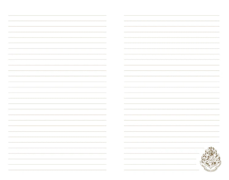 Harry Potter: Hogwarts Crest Hardcover Journal