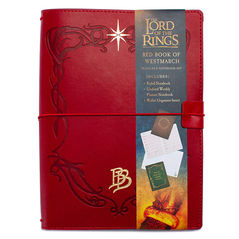 The Lord of the Rings: Red Book of Westmarch Traveler's Notebook Set