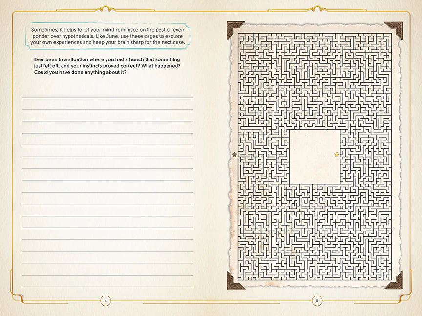 June's Journey: The Interactive Detective's Diary