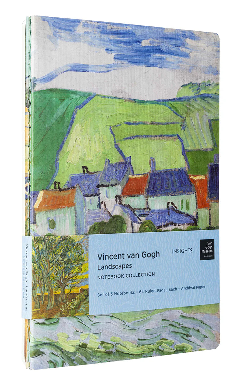 Van Gogh Landscapes Sewn Notebook Collection (Set of 3)