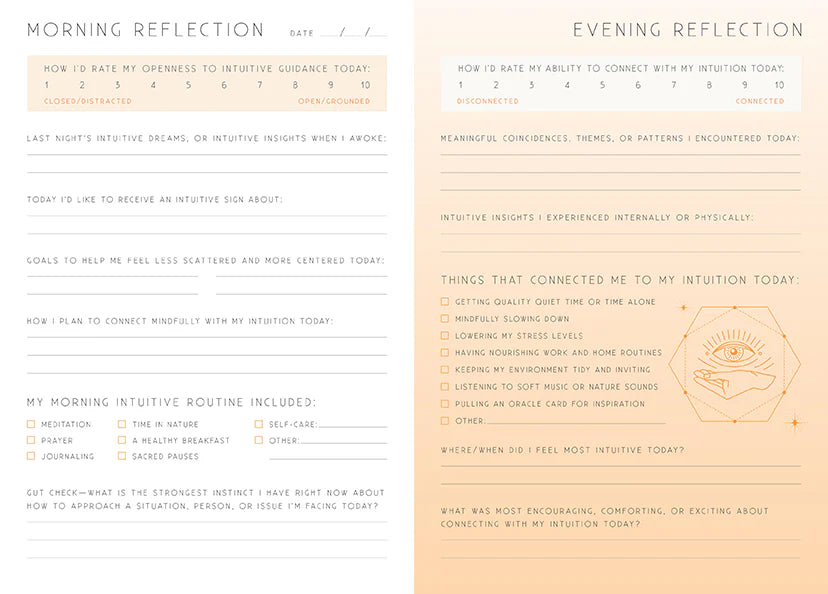 Intuition: A Day and Night Reflection Journal