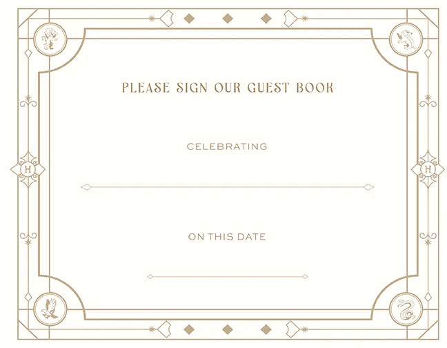 Harry Potter: Hogwarts Guest Book