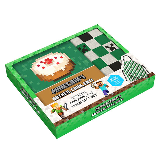 Minecraft: The Official Cookbook and Apron Gift Set