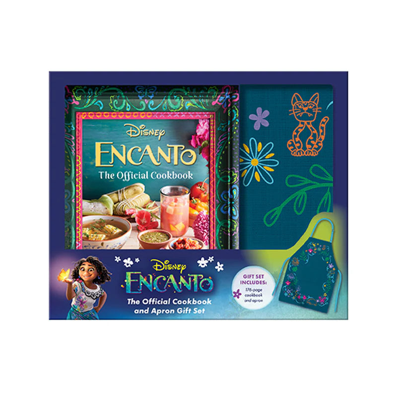 Encanto: The Official Cookbook and Apron Gift Set