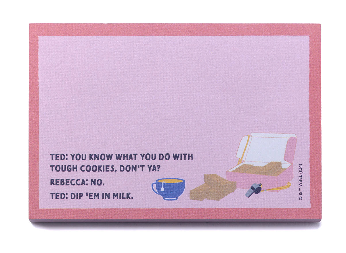 Ted Lasso: Biscuits with the Boss Scented Eraser & Sticky Notepad Set