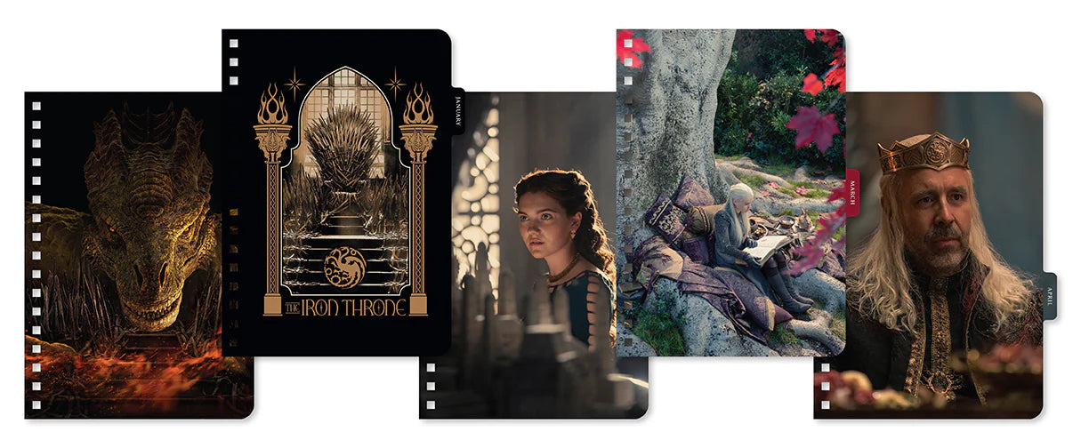 2025 House of the Dragon 13-Month Weekly Planner (Hardcover)