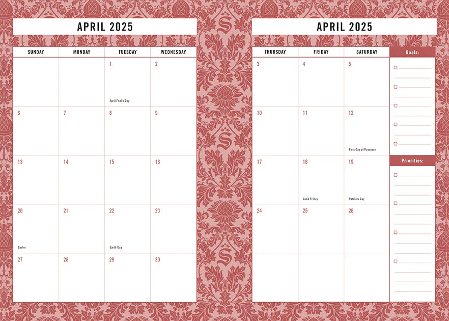 2025 The Sopranos 13-Month Weekly Planner (Hardcover)