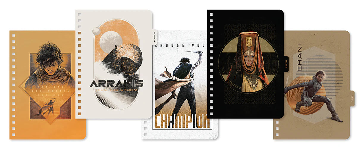 2025 Dune: Part 2 13-Month Weekly Planner
