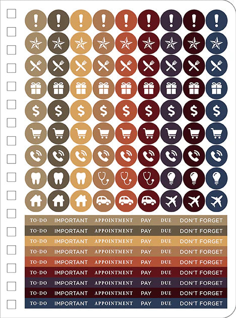 2025 Dune: Part 2 13-Month Weekly Planner