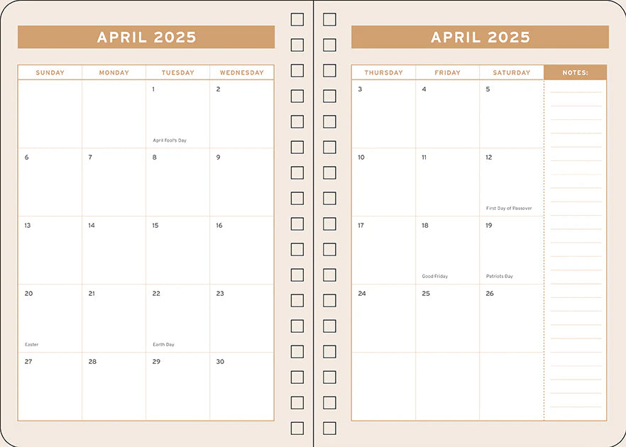 2025 Yellowstone: The Dutton Ranch 13-Month Weekly Planner (Spiral-bound)