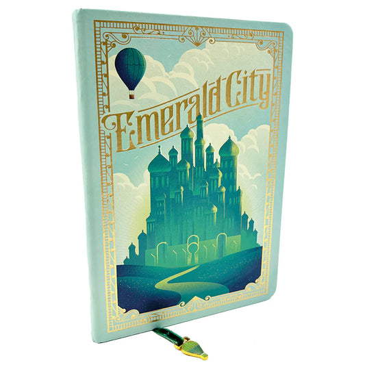 Wicked: Emerald City Journal with Ribbon Charm (Hardcover)