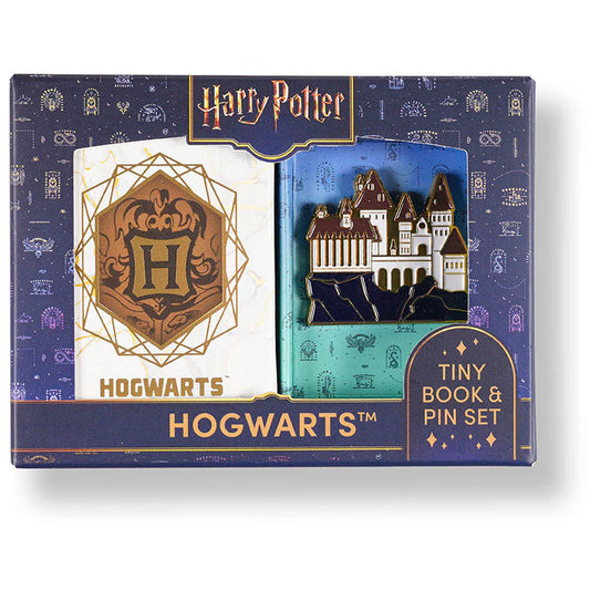 Harry Potter: Hogwarts Tiny Book and Pin Set