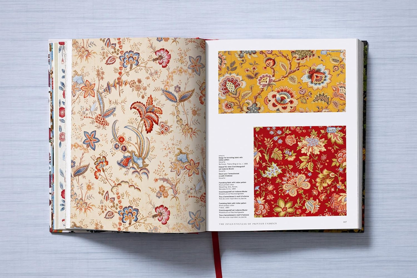 The Book of Printed Fabrics. From the 16th century until today (Hardback)