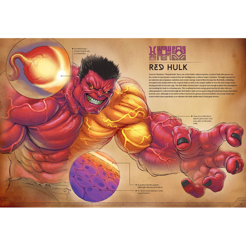 Marvel Anatomy: A Scientific Study of the Superhuman (Hardback)