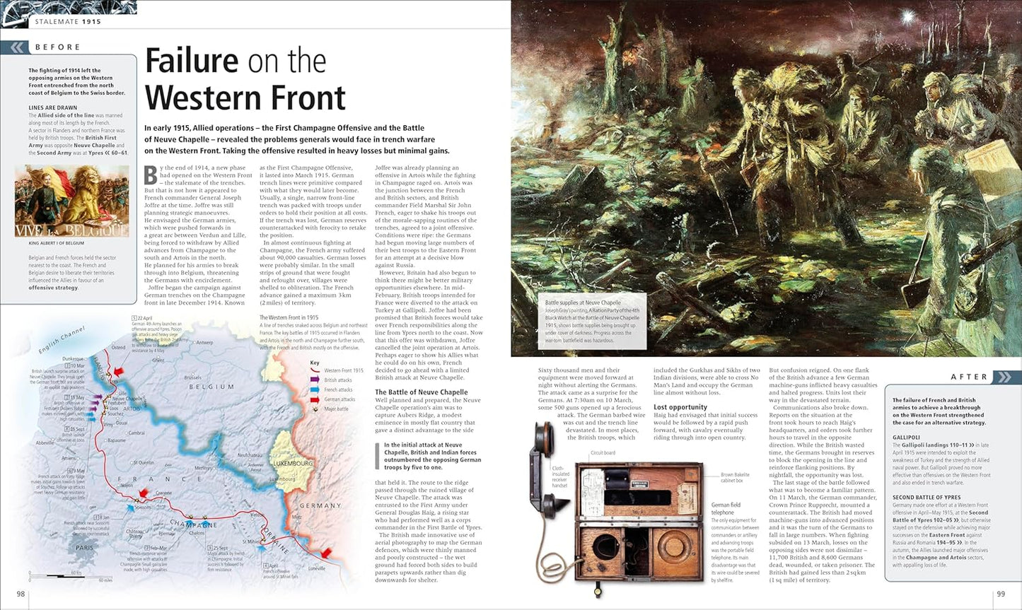 World War I: The Definitive Visual History - DK Definitive Visual Histories (Hardback)