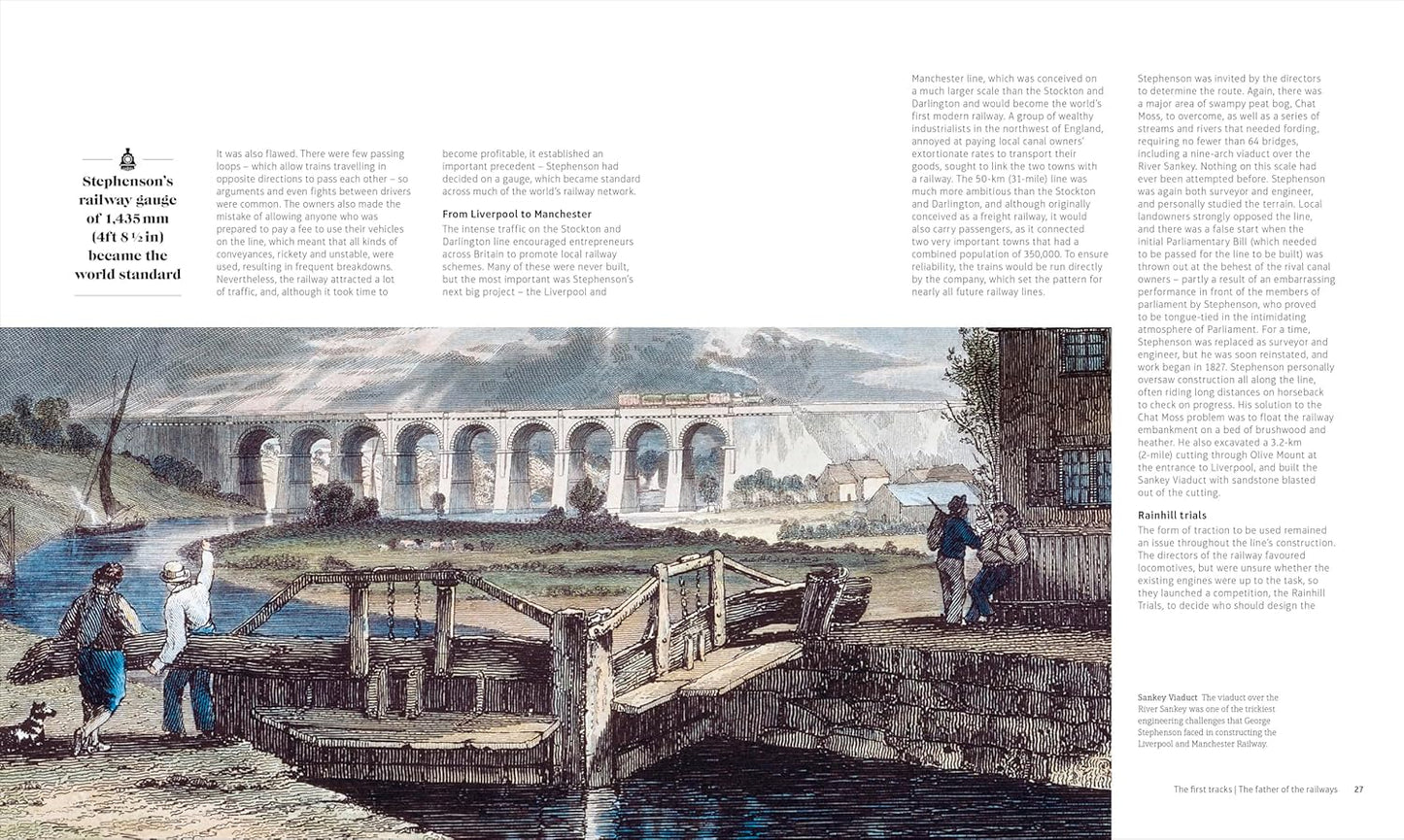 The Rise of the Railway: How Trains Changed the World (Hardback)