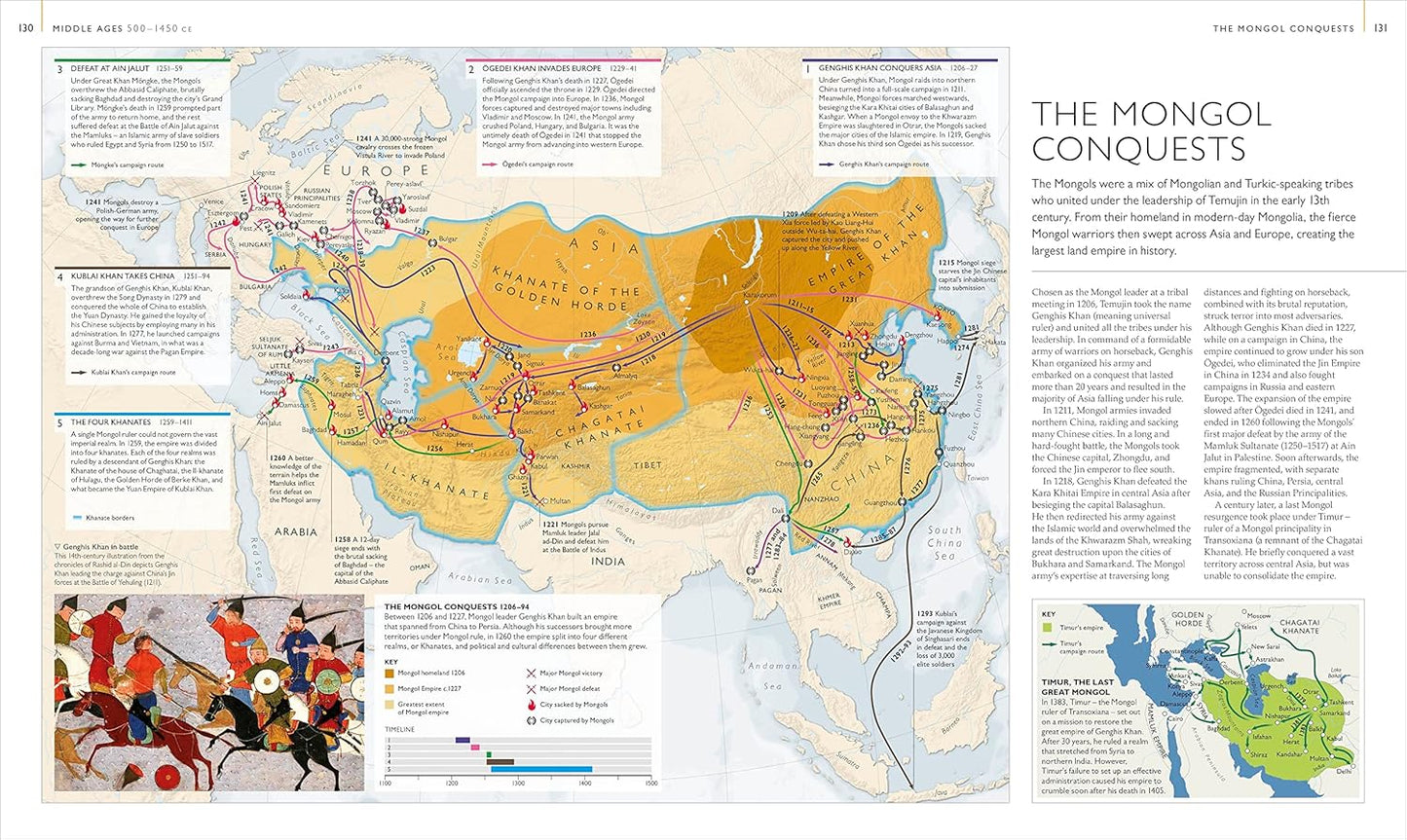 History of the World Map by Map - DK History Map by Map (Hardback)