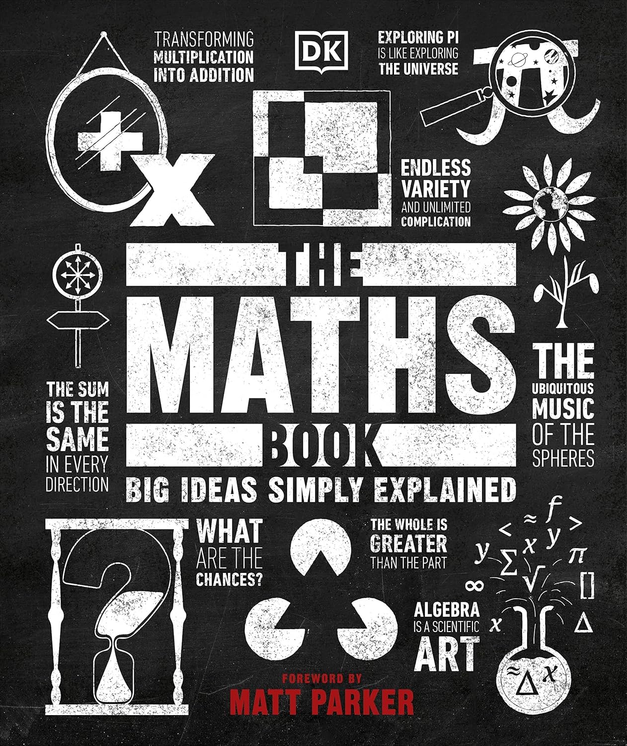 The Maths Book: Big Ideas Simply Explained - DK Big Ideas (Hardback)
