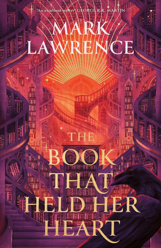 The Book That Held Her Heart By Mark Lawrence - The Library Trilogy #3
