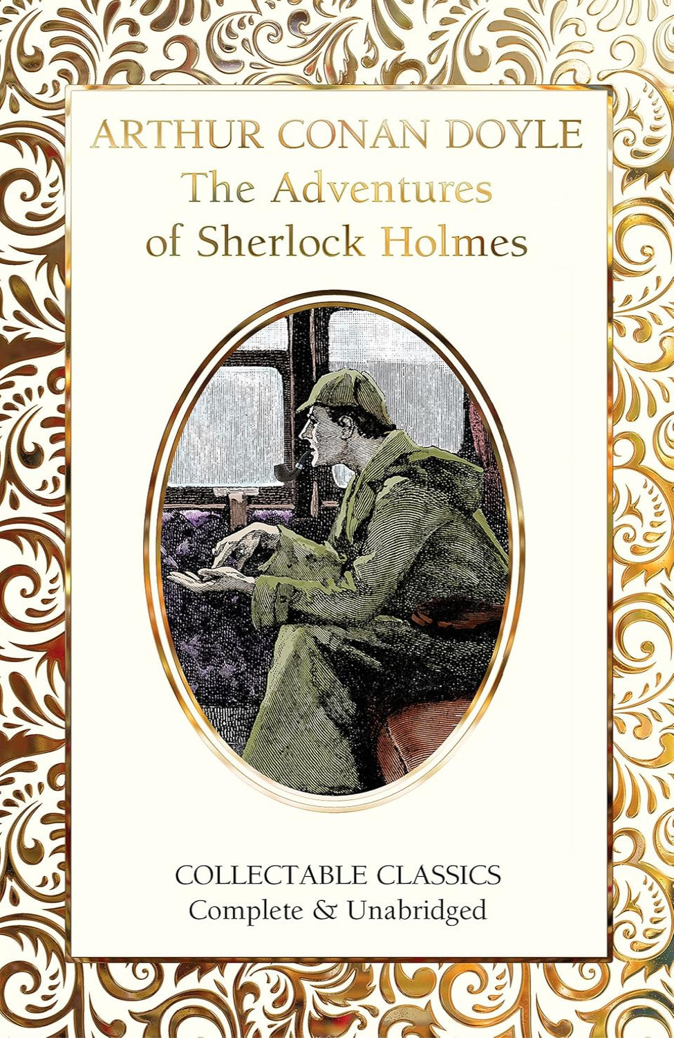 The Adventures of Sherlock Holmes - Flame Tree Collectable Classics (Hardback)