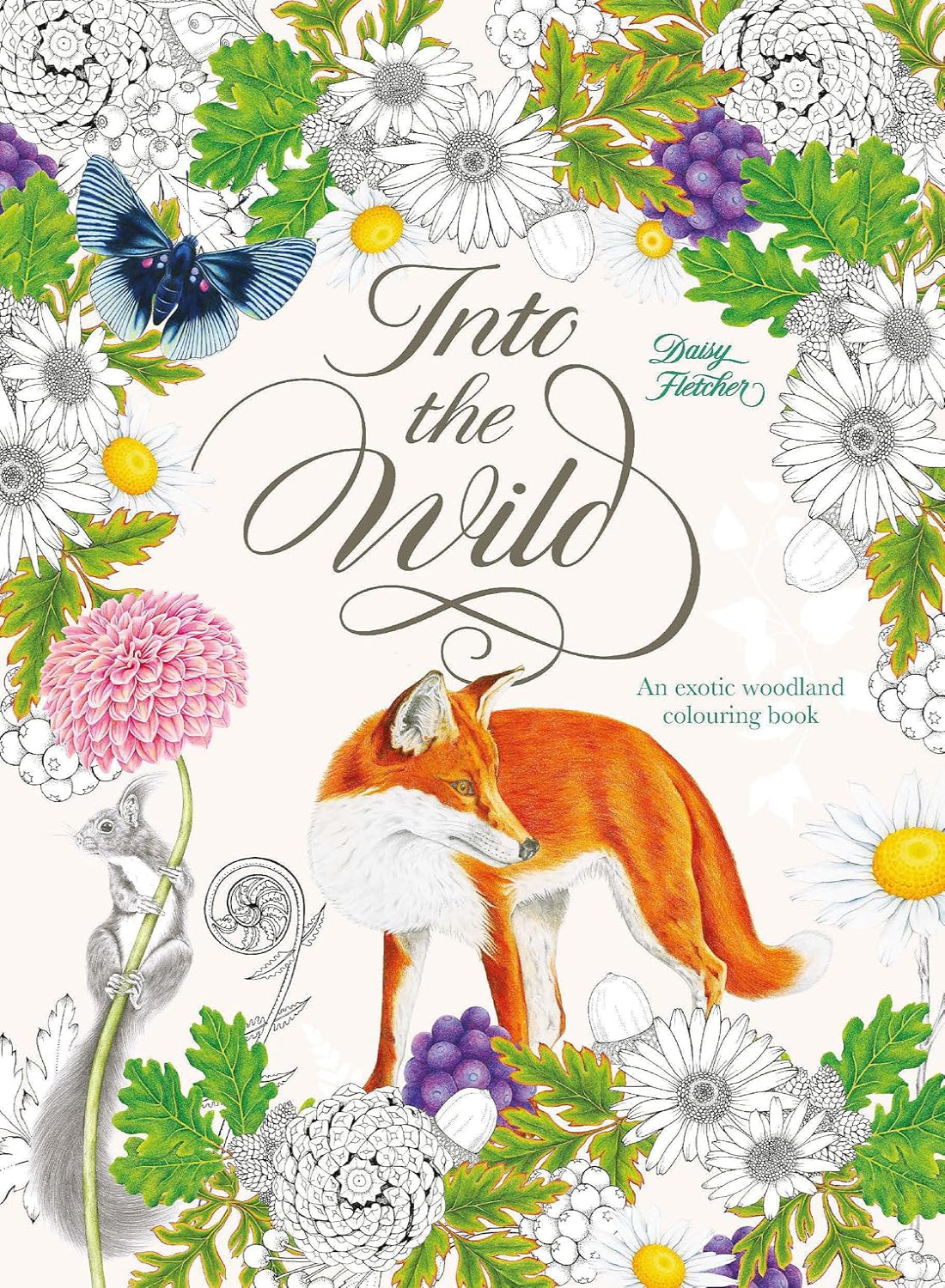 Into the Wild: An Exotic Woodland Colouring Book (Paperback)