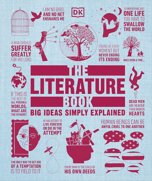 The Literature Book: Big Ideas Simply Explained - DK Big Ideas (Hardback)