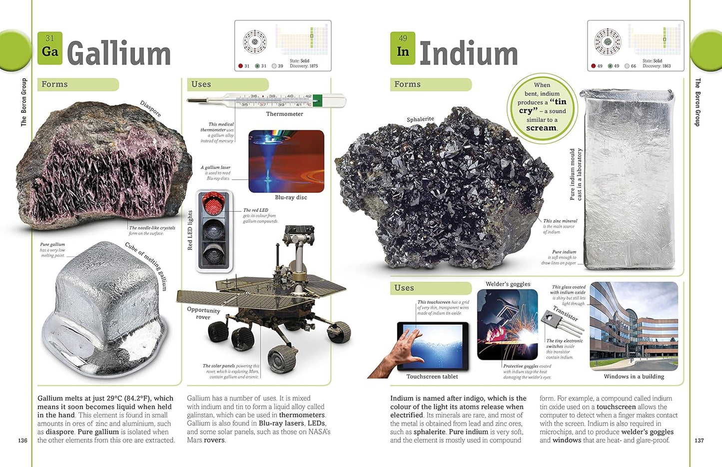 The Periodic Table Book: A Visual Encyclopedia of the Elements - DK Our World in Pictures (Hardback)
