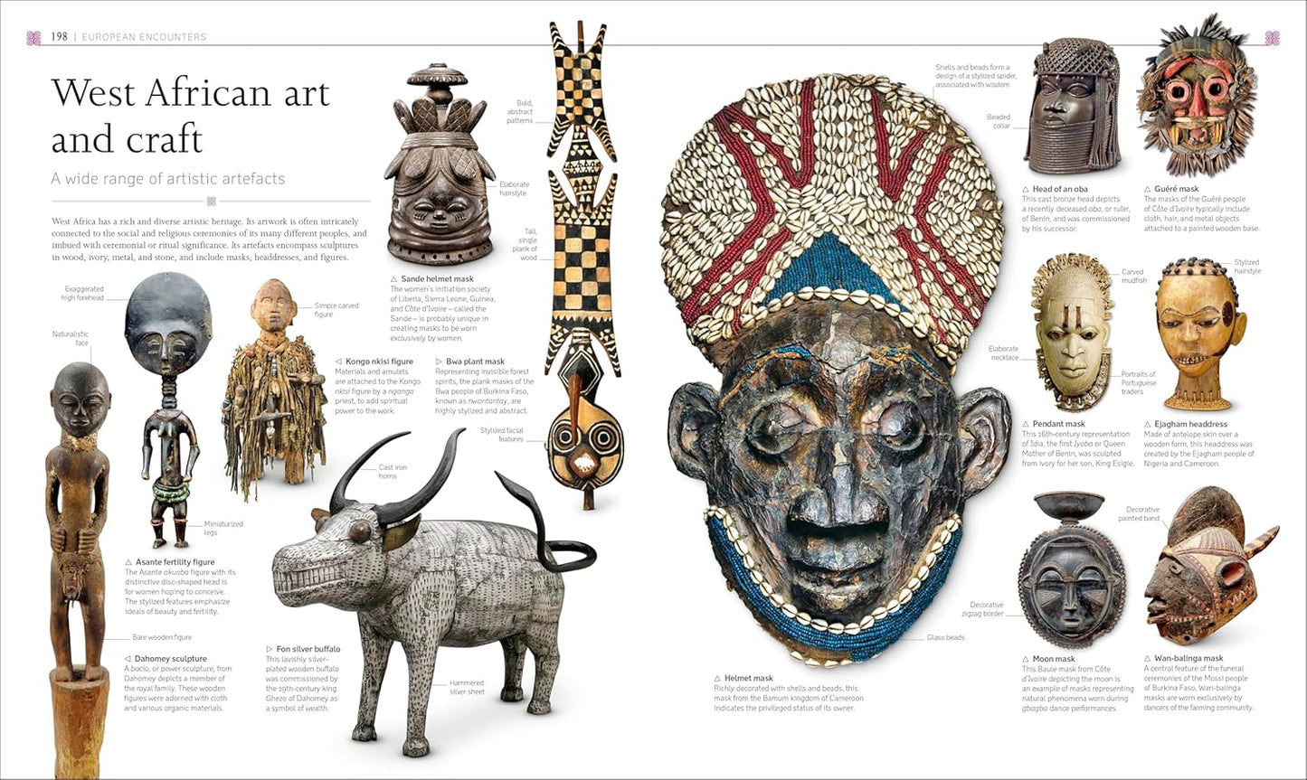 Africa: The Definitive Visual History of a Continent - DK Classic History (Hardback)