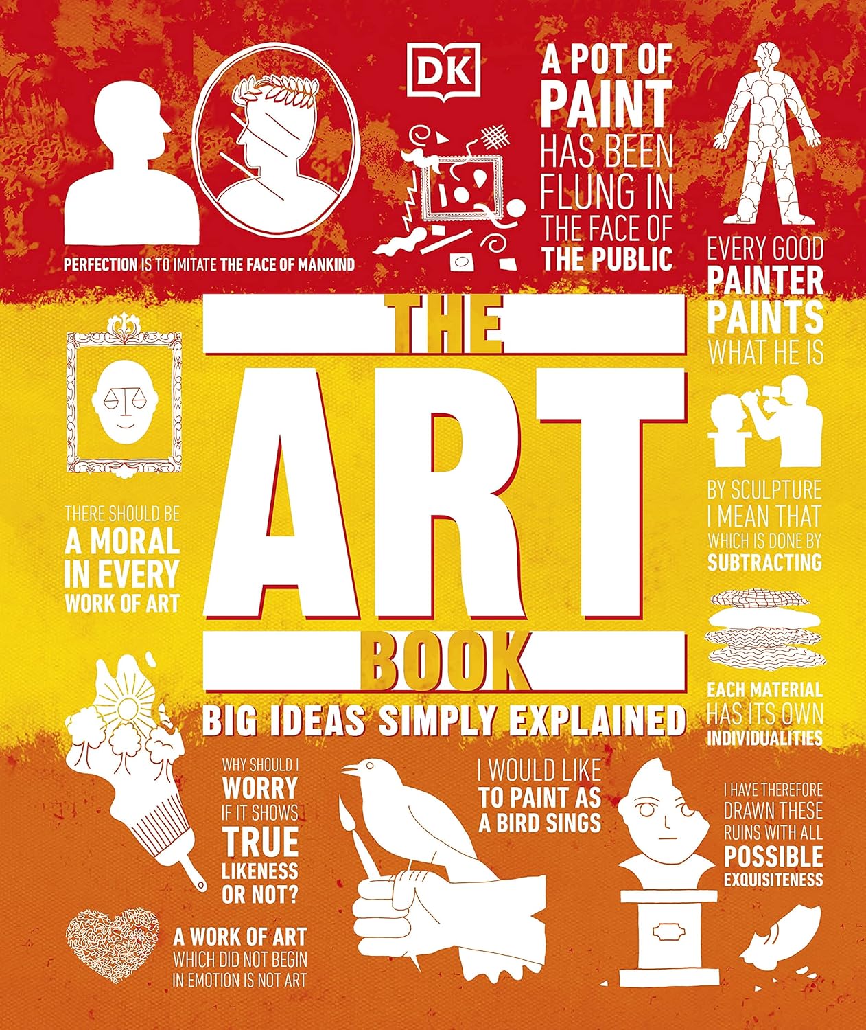 The Art Book: Big Ideas Simply Explained - DK Big Ideas (Hardback)