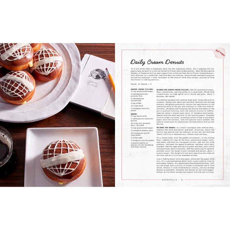 DC: Superman: The Official Cookbook and Stand Gift