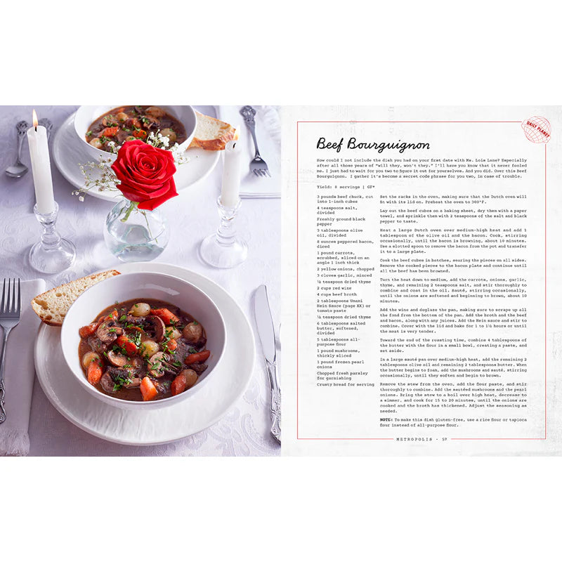 DC: Superman: The Official Cookbook and Stand Gift