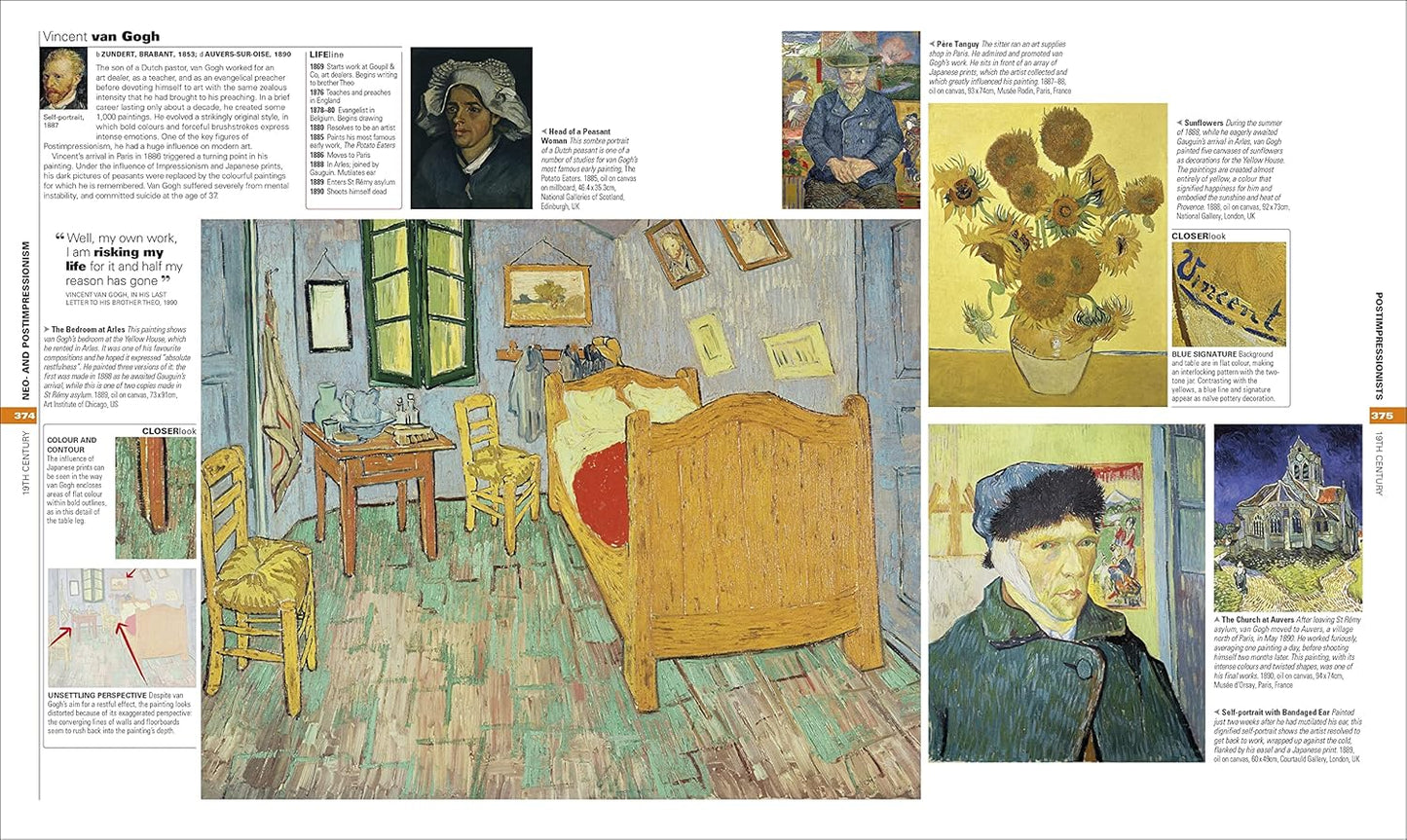 Art: The Definitive Visual Guide - DK Definitive Cultural Histories (Hardback)
