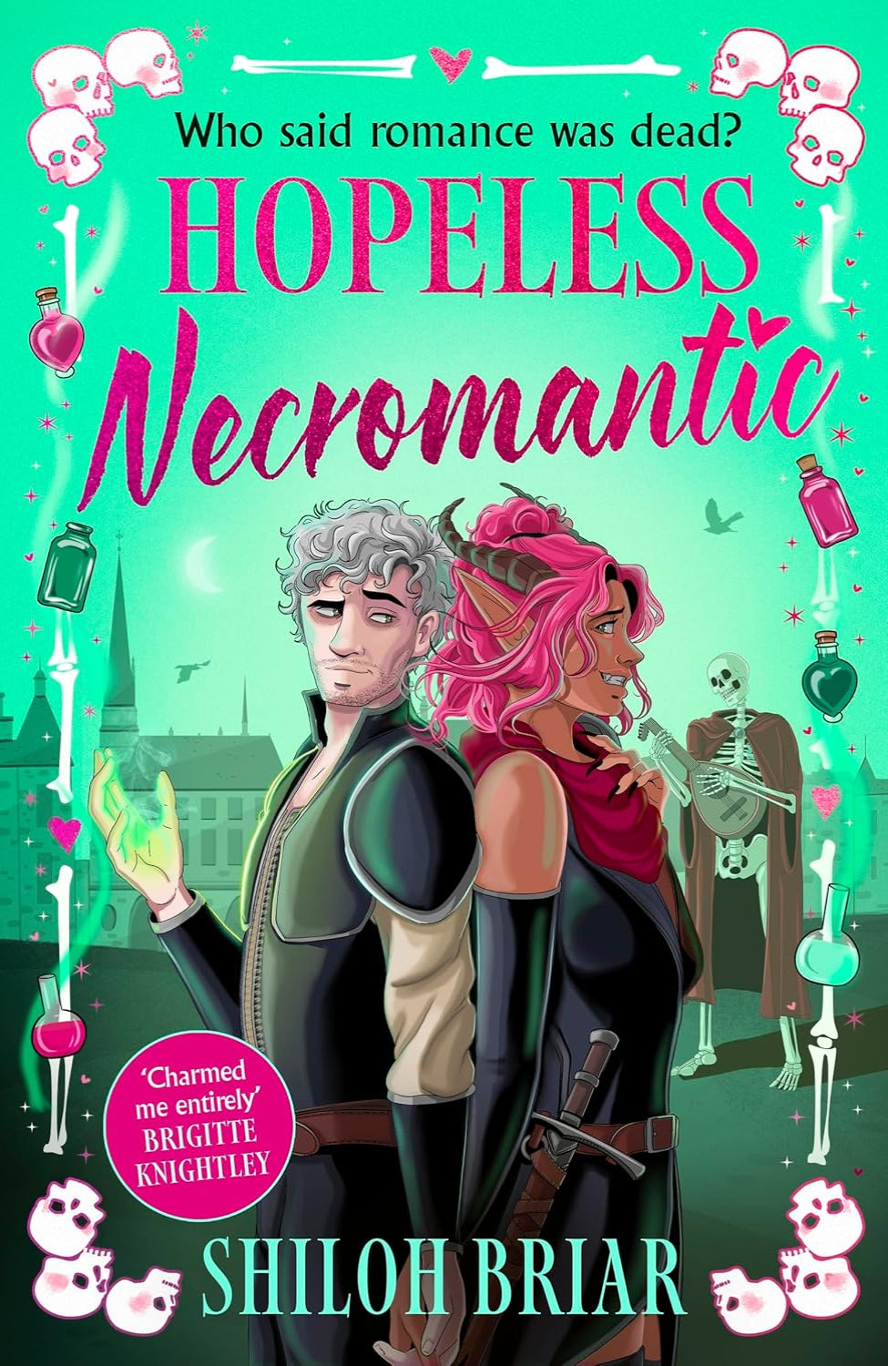 Hopeless Necromantic By Shiloh Briar - The Catseye Chronicles #1 (Hardback)