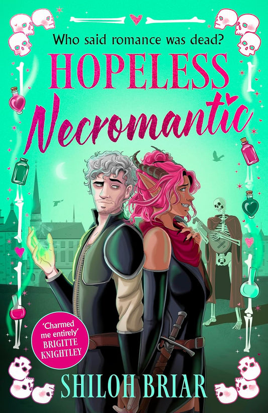 Hopeless Necromantic By Shiloh Briar - The Catseye Chronicles #1 (Hardback)