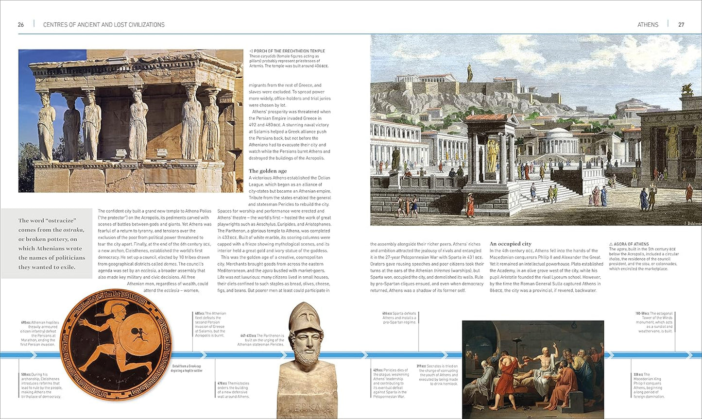 Great Cities: The Stories Behind the World’s most Fascinating Places - DK History Changers (Hardback)