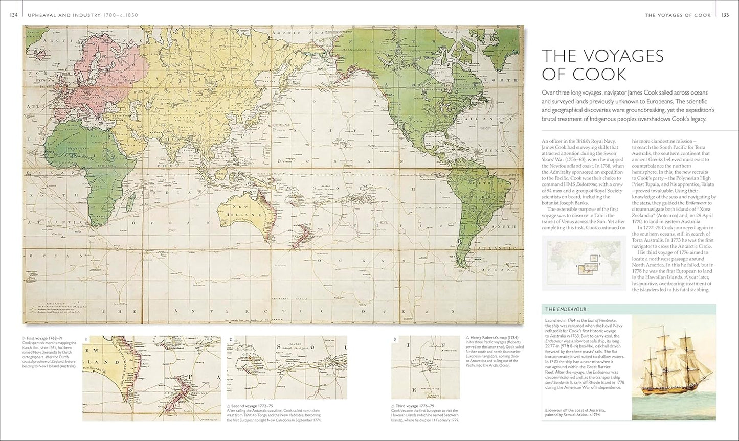 Exploration Map by Map: From Migrations and Encounters to Voyages and Discoveries - DK History Map by Map (Hardback)