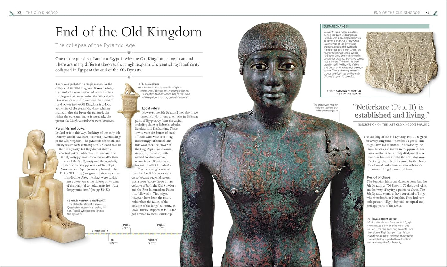 Ancient Egypt: The Definitive Visual History - DK Classic History (Hardback)