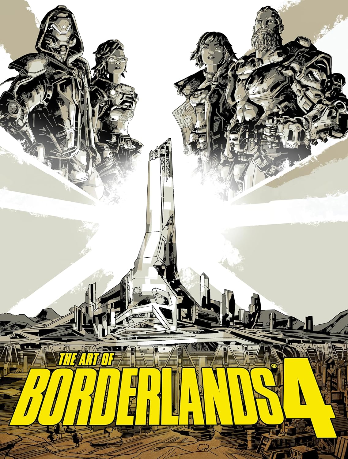 The Art of Borderlands 4 (Hardback)