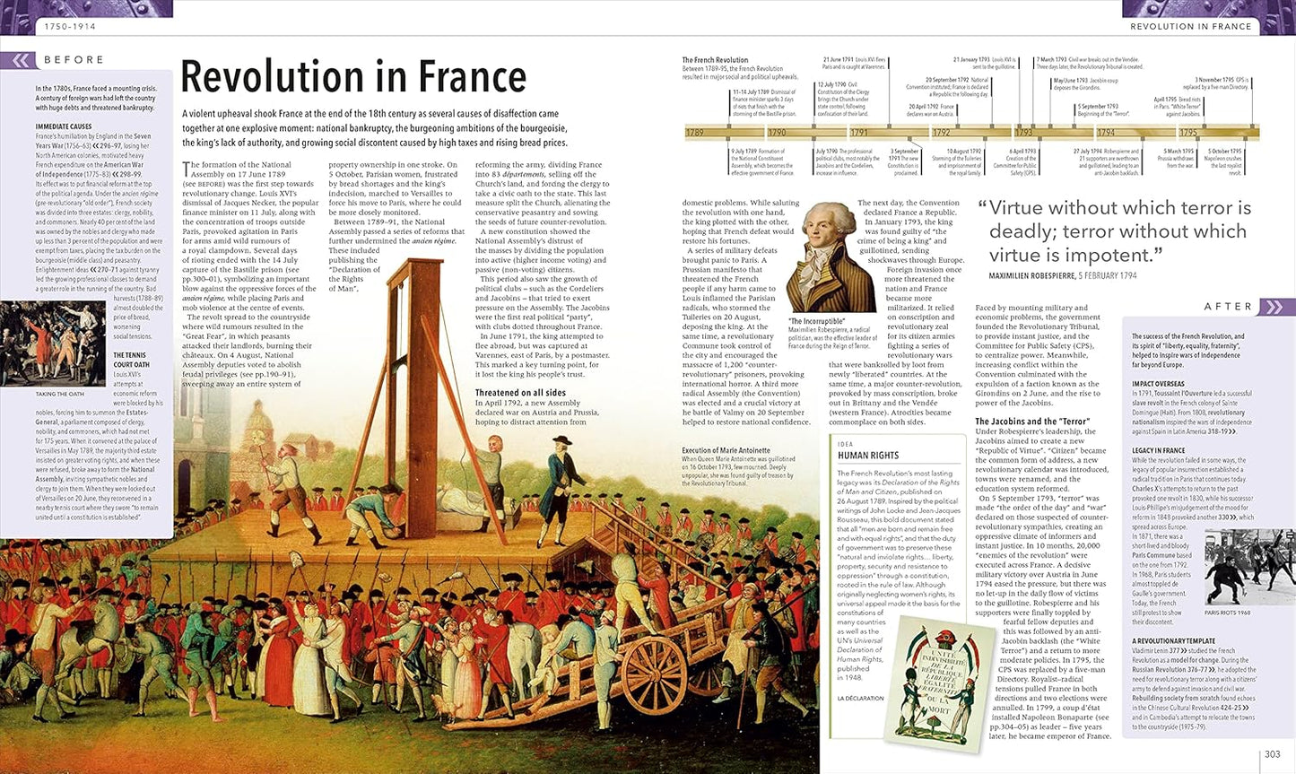 History: The Definitive Visual Guide - DK Definitive Visual Encyclopedias (Hardback)