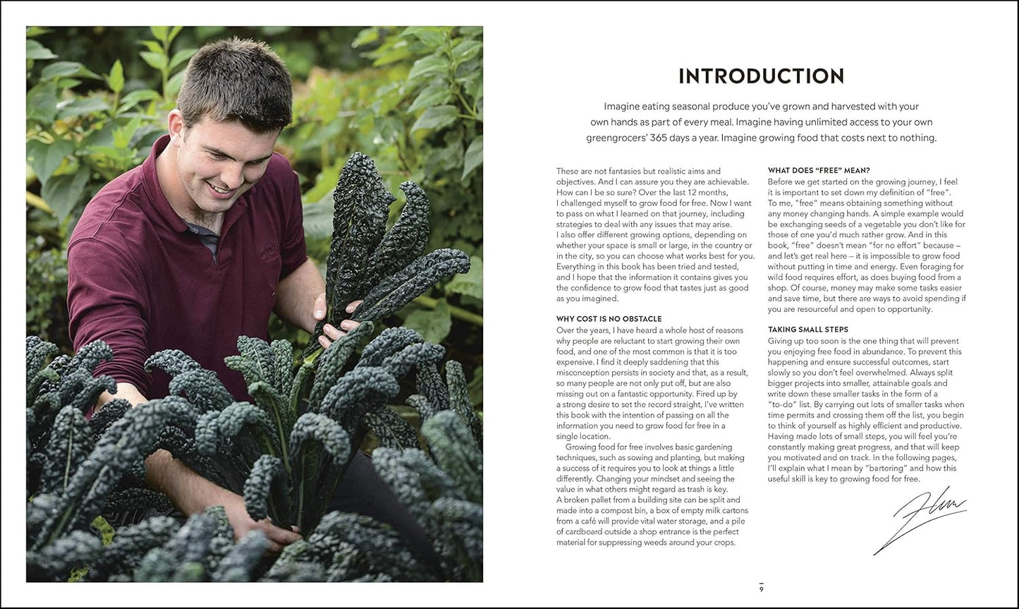 Grow Food for Free: The easy, sustainable, zero-cost way to a plentiful harvest (Hardback)