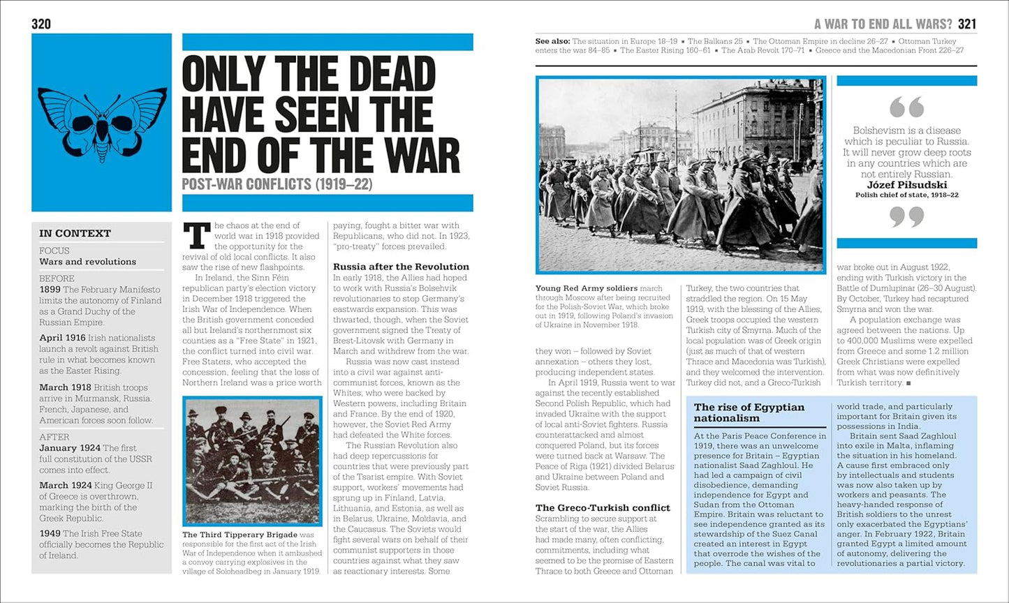 The World War I Book: Big Ideas Simply Explained - DK Big Ideas (Hardback)