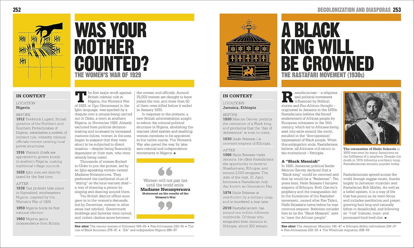 The Black History Book: Big Ideas Simply Explained - DK Big Ideas (Hardback)