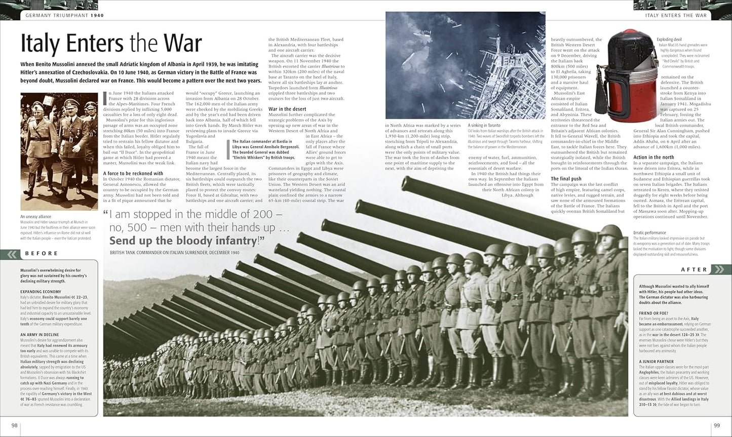 World War II The Definitive Visual Guide - DK Definitive Visual Histories (Hardback)