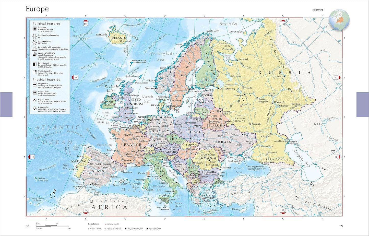 Compact World Atlas: The Must-Have Companion to Our Planet - DK Reference Atlases (Paperback)