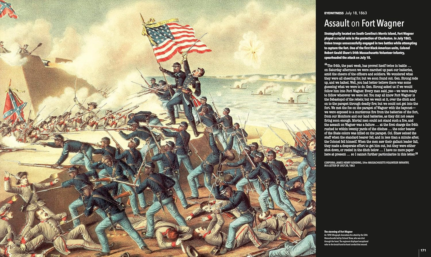 The American Civil War: A Visual History - DK Definitive Visual Histories (Hardback)