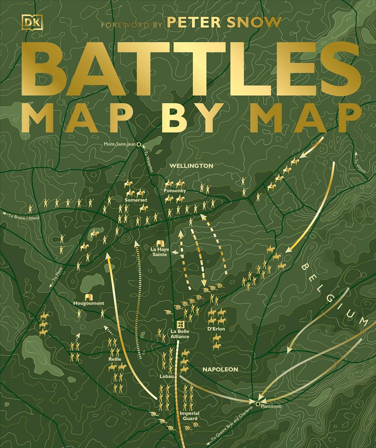 Battles Map by Map - DK History Map by Map (Hardback)