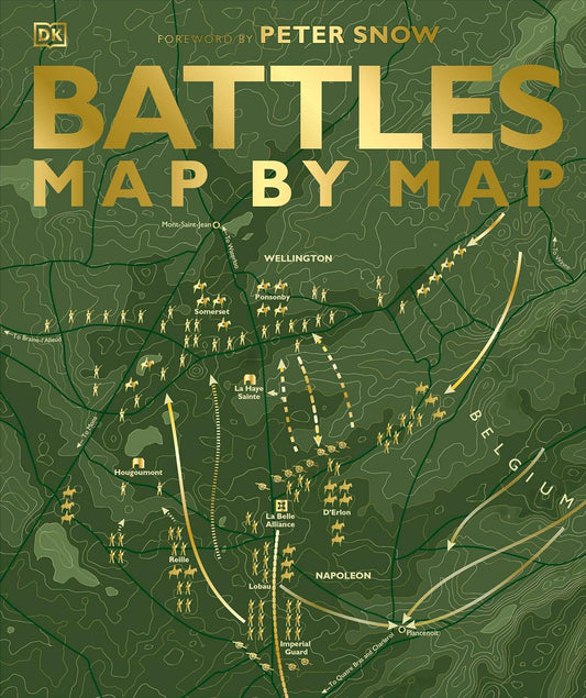 Battles Map by Map - DK History Map by Map (Hardback)