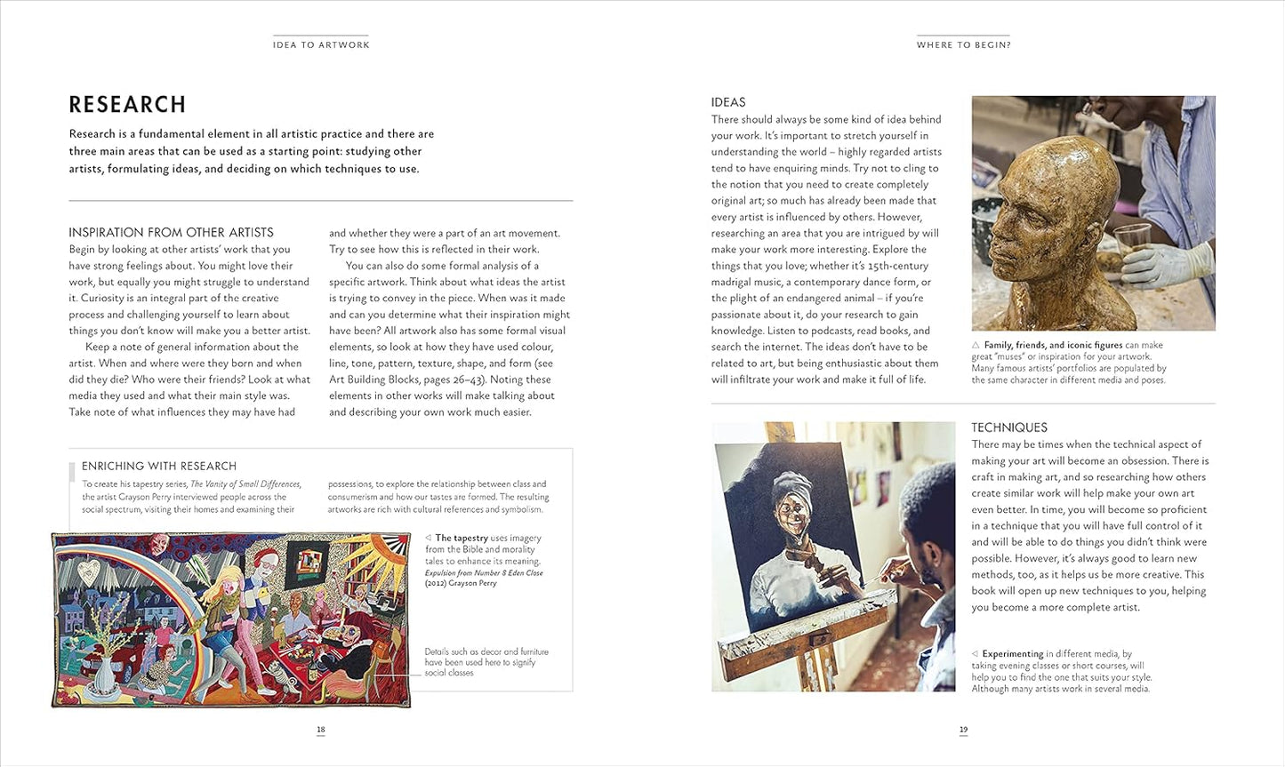 The Artist's Manual: The Definitive Art Sourcebook: Media, Materials, Tools, and Techniques (Hardback)