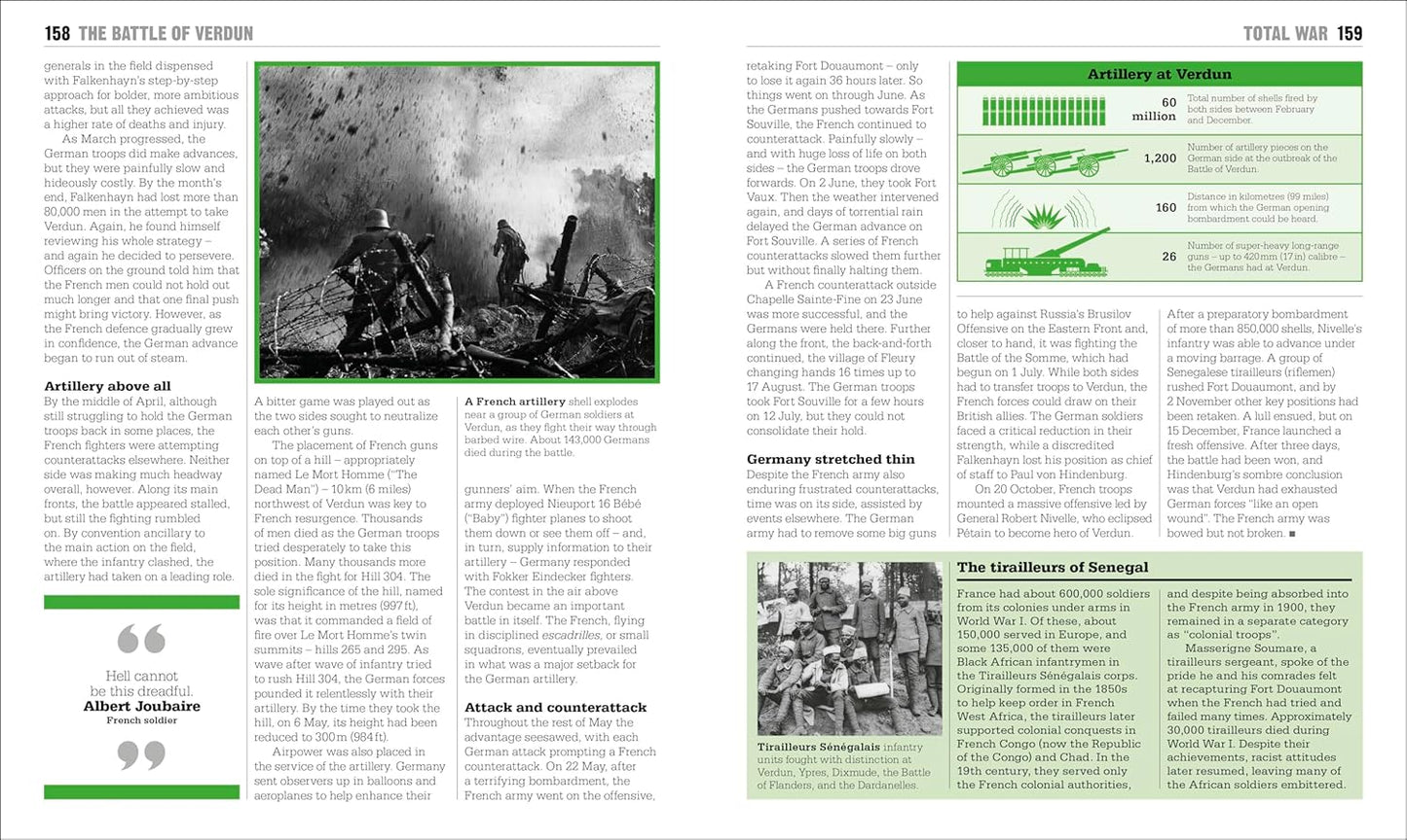 The World War I Book: Big Ideas Simply Explained - DK Big Ideas (Hardback)